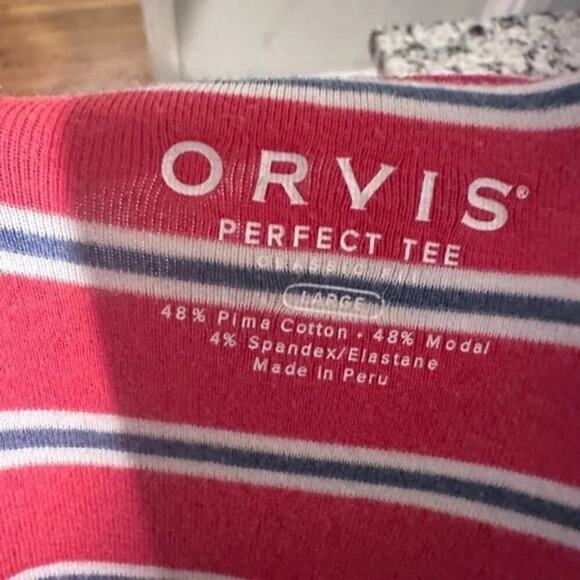 Orvis Perfect Tee Striped Shirt – Women’s - Picture 6 of 6